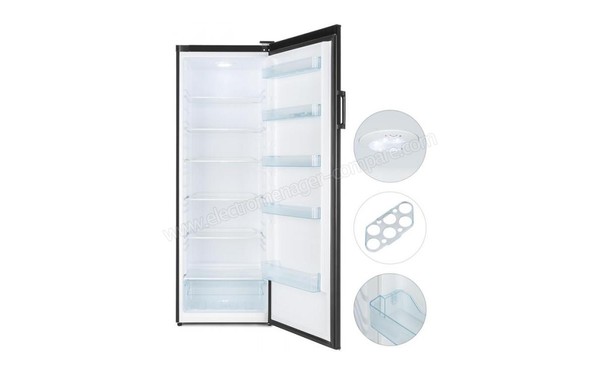 KLARSTEIN Bigboy 335 L Noir - Vue de l'ensemble