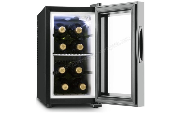 KLARSTEIN Beerlocker S - Vue 3/4 gauche porte ouverte