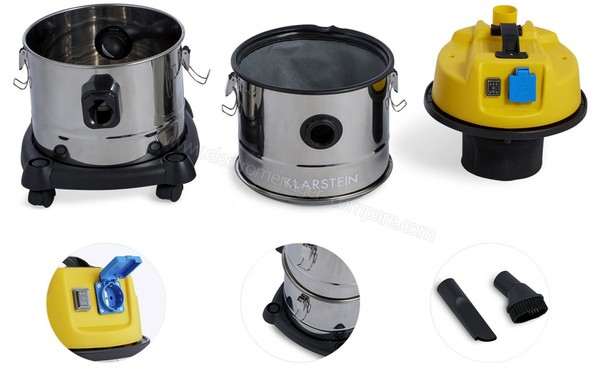 KLARSTEIN Reinraum 3en1 - Vue d&eacute;mont&eacute;e