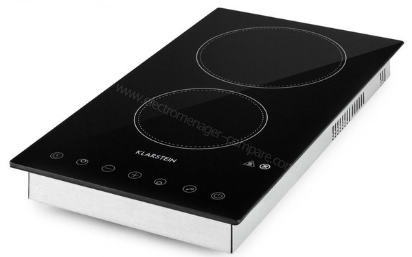 KLARSTEIN Varicook Domino Argent - Vue 3/4 droite