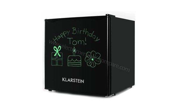 KLARSTEIN Spitzbergen Aca Noir - Vue 3/4 droite