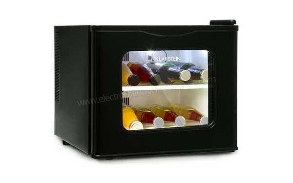 KLARSTEIN Winehouse Noir - Vue 3/4 gauche