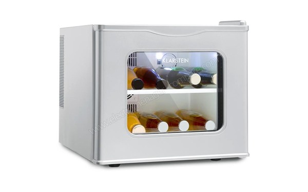 KLARSTEIN Winehouse Argent - Vue 3/4 gauche