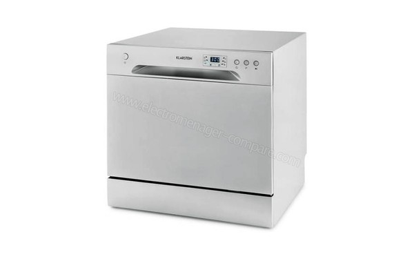 KLARSTEIN Amazonia 8 Argent - Vue 3/4 droite