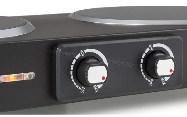 KLARSTEIN Cookorama IR 2100 Noir - Vue des commandes