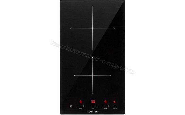 KLARSTEIN Varicook Domino Noir - Vue du dessus