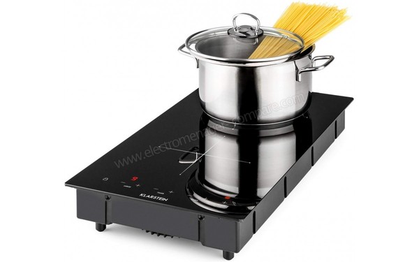 KLARSTEIN Varicook Domino Noir - Vue 3/4 droite 2