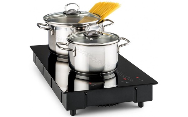 KLARSTEIN Varicook Domino Noir - Vue 3/4 gauche