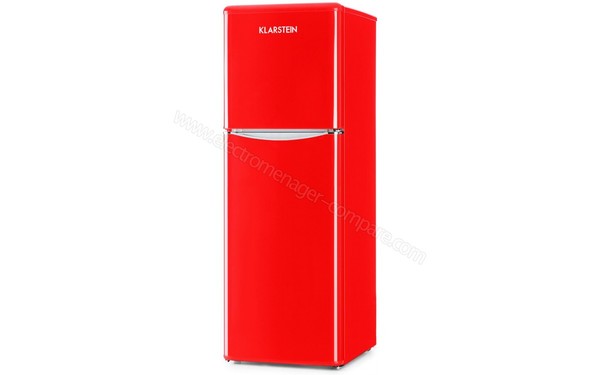 KLARSTEIN Monroe XL Rouge - Vue 3/4 droite