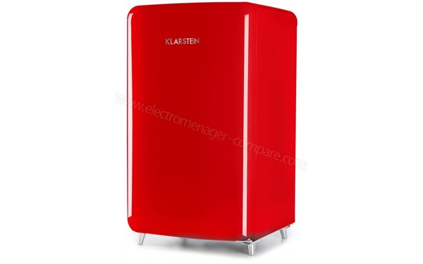 KLARSTEIN PopArt-Bar Rouge - Vue 3/4 droite