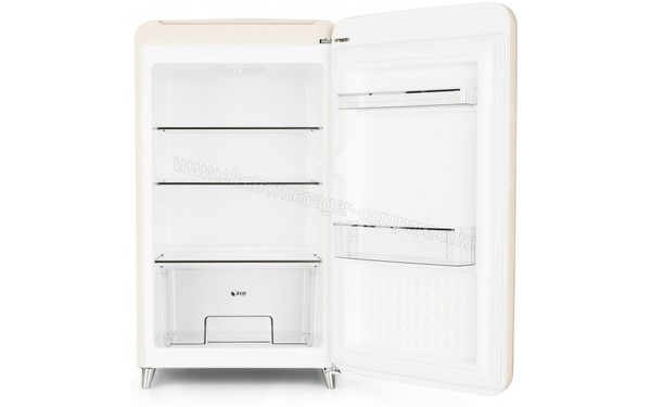 KLARSTEIN PopArt-Bar Cr&egrave;me - Vue de l'int&eacute;rieur vide