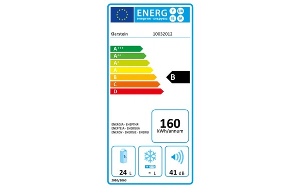 KLARSTEIN Vinovista Picollo - &Eacute;tiquette &eacute;nergie