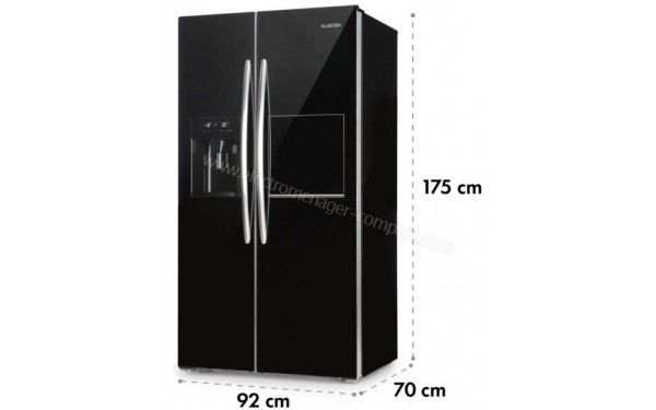 KLARSTEIN Grand Host XXL Noir - Dimensions