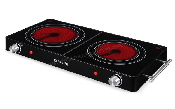 KLARSTEIN VariCook Duo Noir - Vue 3/4 droite