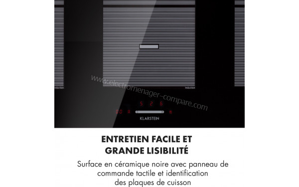 KLARSTEIN Virtuosa Flex 90 - Panneau de commandes