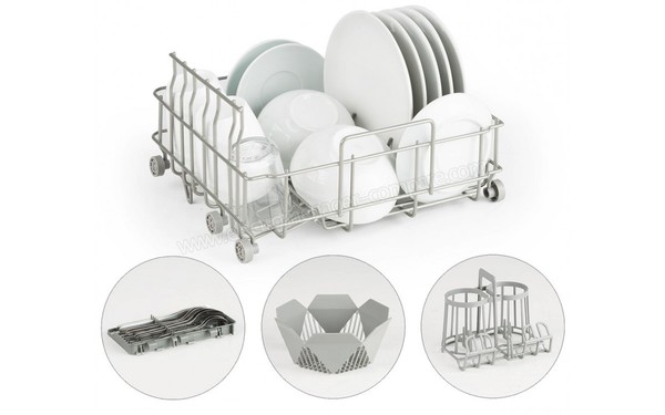 KLARSTEIN Amazonia Mini Bleu et Blanc - Vue du panier inf&eacute;rieur