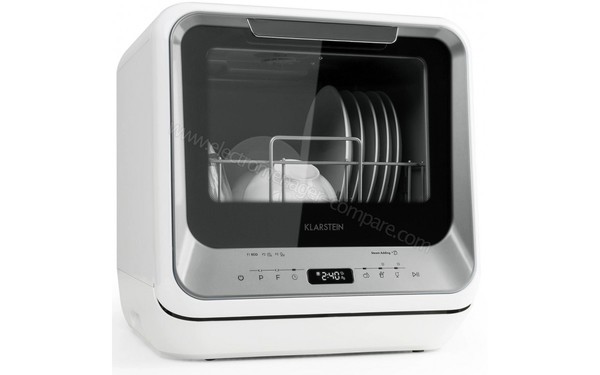 KLARSTEIN Amazonia Mini Argent et Blanc - Vue 3/4 gauche