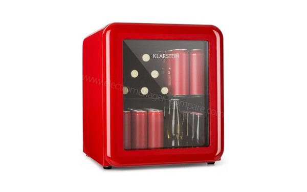 KLARSTEIN PopLife 48 litres Rouge - Vue 3/4 gauche