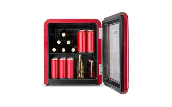 KLARSTEIN PopLife 48 litres Rouge - Vue de l'int&eacute;rieur