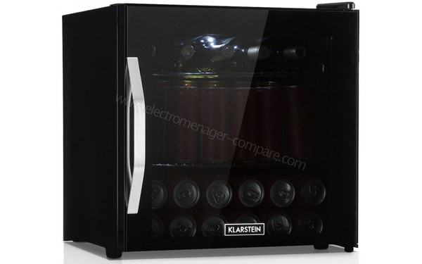 KLARSTEIN Beersafe L Onyx Noir - Vue 3/4 gauche