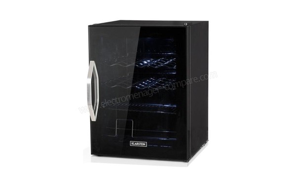 KLARSTEIN Beersafe XL Onyx Noir - Vue 3/4 droite