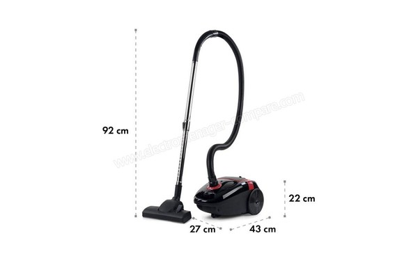 KLARSTEIN Mister Eco Rouge - Dimensions