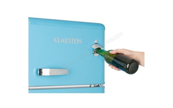 KLARSTEIN Irene Bleu - Vue du d&eacute;capsulateur