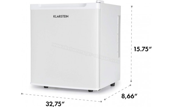 KLARSTEIN Silent Cool Blanc - Dimensions