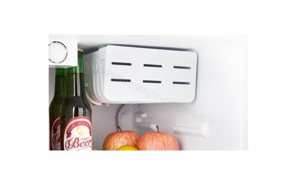 KLARSTEIN Cool Kid Noir - Vue du compartiment &agrave; gla&ccedil;ons