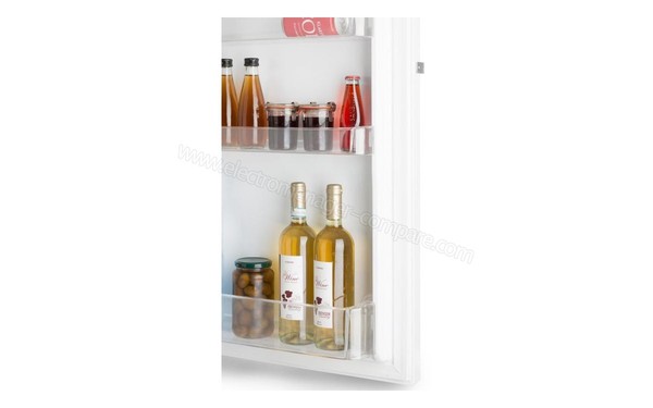 KLARSTEIN Springfield Eco Blanc - Vue des balconnets contre-porte