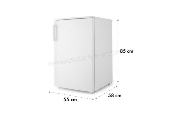 KLARSTEIN Springfield Eco Blanc - Dimensions
