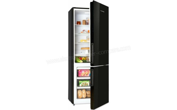 KLARSTEIN Luminance Frost 421 L Noir - Vue 3/4 gauche