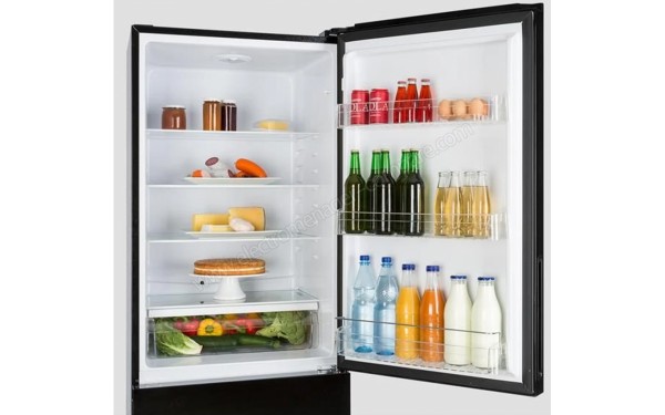KLARSTEIN Luminance Frost 421 L Noir - Vue des &eacute;quipements de r&eacute;frig&eacute;rateur