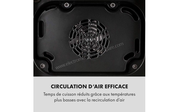 KLARSTEIN Gusteau blanc - Vue de l'arri&egrave;re