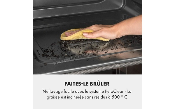 KLARSTEIN Gusteau blanc - Nettoyage