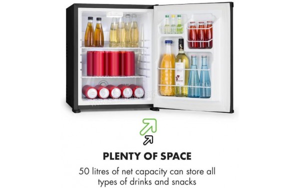 KLARSTEIN Nagano M Noir - Vue de l'int&eacute;rieur