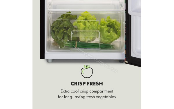 KLARSTEIN Cool Vibe 90 L - Bac &agrave; l&eacute;gumes