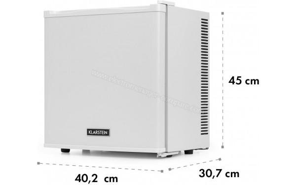 KLARSTEIN Secret Cool Blanc - Sch&eacute;ma technique