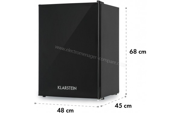KLARSTEIN Spitzbergen M Noir - Sch&eacute;ma technique