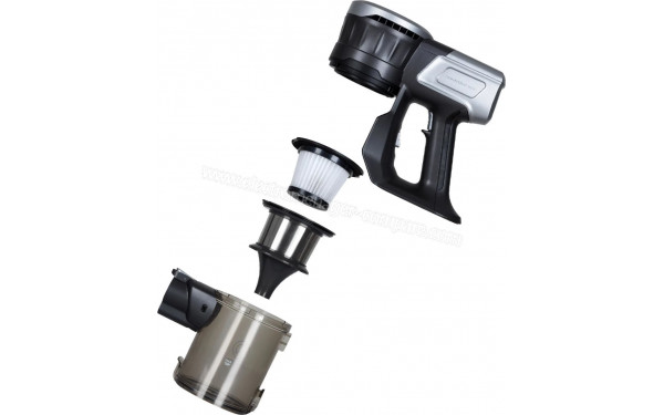 KLARSTEIN Clean Butler 4G Silent Argent - Vue &eacute;clat&eacute;e