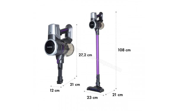 KLARSTEIN Clean Butler 4G Silent Violet - Sch&eacute;ma technique