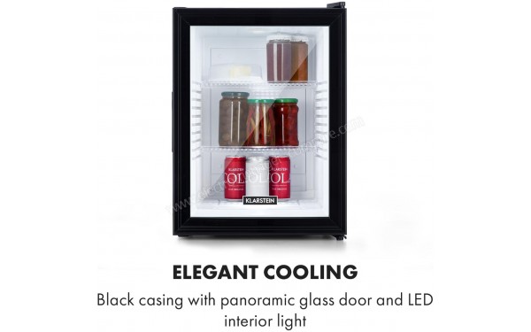 KLARSTEIN Brooklyn 42 L Noir et Blanc - Vue de face