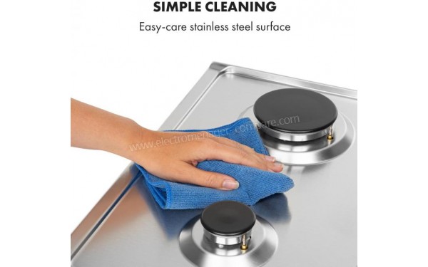 KLARSTEIN Ignito argent - Mise en situation nettoyage