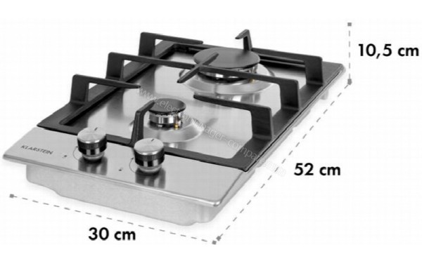 KLARSTEIN Ignito argent - Sch&eacute;ma technique