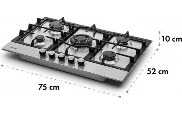 KLARSTEIN Ignito 5 Argent - Sch&eacute;ma technique