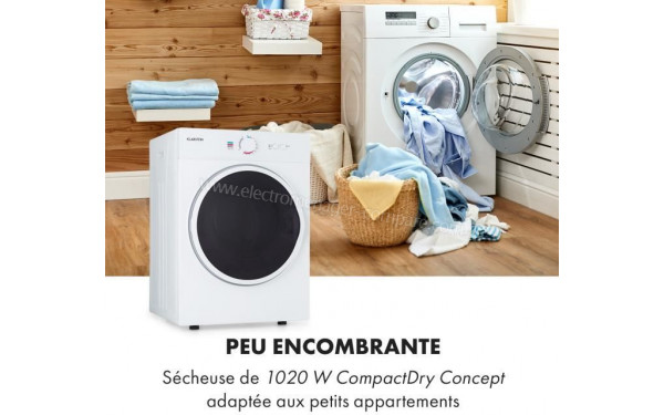 KLARSTEIN Jet Set Blanc - Mise en situation