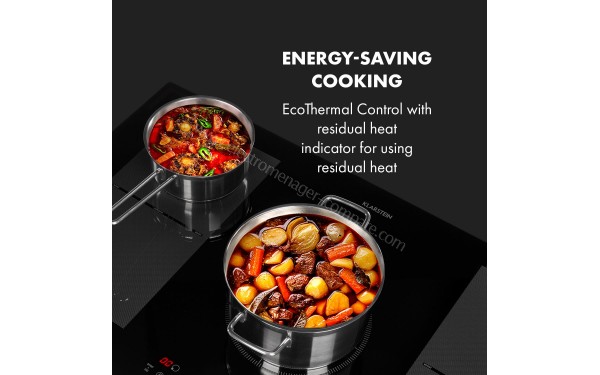 KLARSTEIN Delicatessa 90 Flex Noir 7000W - Mise en situation