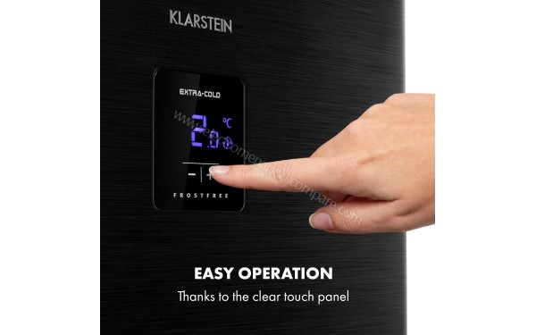 KLARSTEIN Beer Baron 68 L - Panneau de commandes