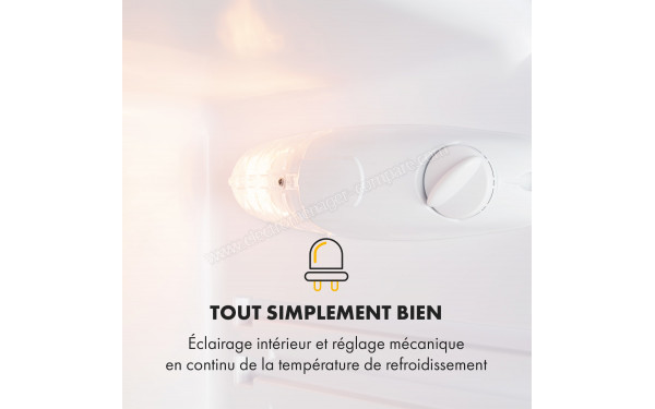 KLARSTEIN Cool Cousin Noir 2021 - Eclairage et commande