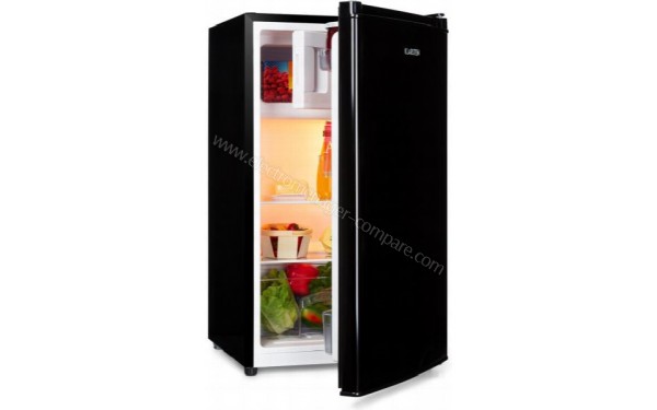 KLARSTEIN Cool Cousin Noir 2019 - Vue 3/4 gauche porte ouverte